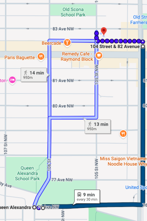 How to Get to Strathcona Dental Clinic from Queen Alexandra